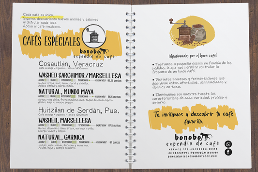 Café Lavado Sarchimor y Marsellesa