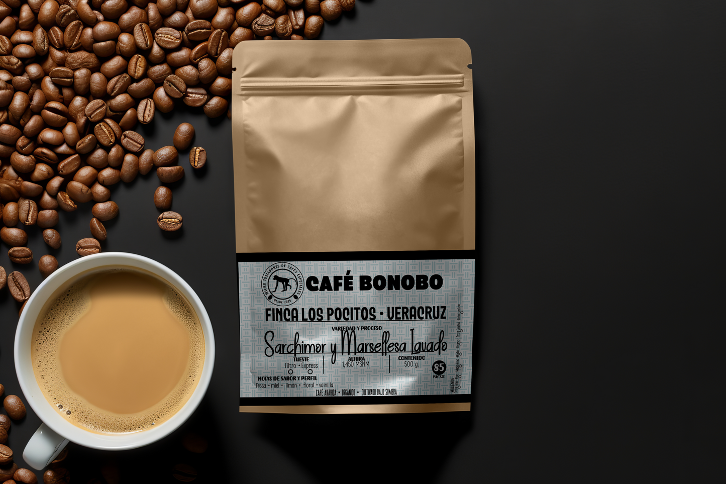 Café Lavado Sarchimor y Marsellesa